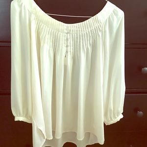H&M maternity white blouse